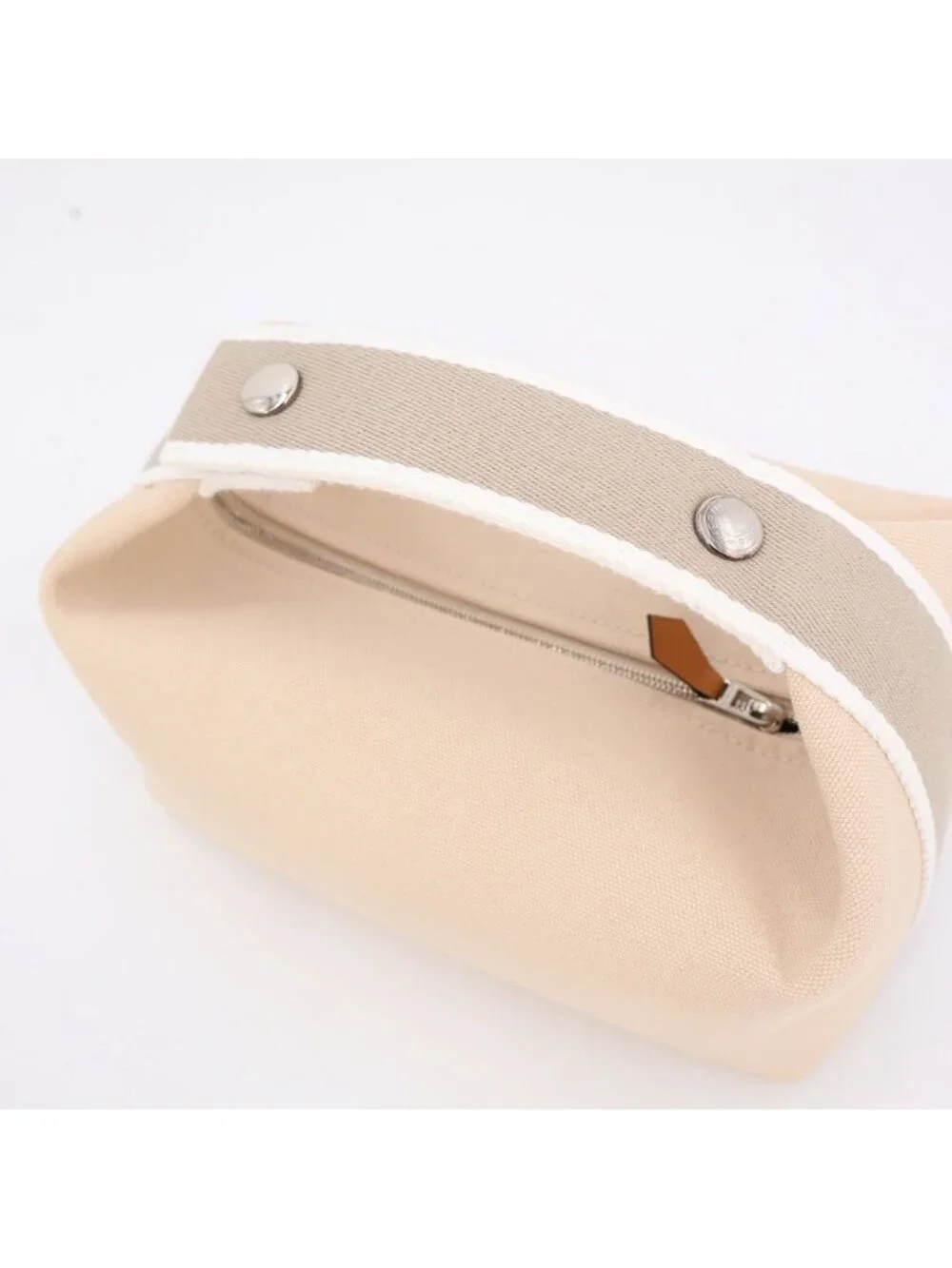 Hermes Pouch Bric-a-Brac PM Beige Handbag